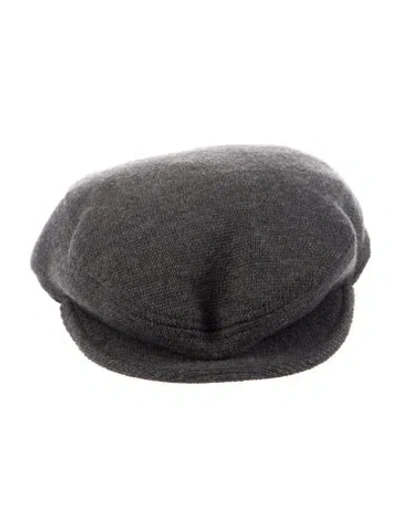 Pre-owned Dolce & Gabbana Newsboy Cap In Grey