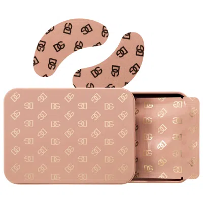 Dolce & Gabbana No-puff Caffeine Eye Patches Depuffing & Brightening Gel Pads With Adenosine 5 Pairs/pack