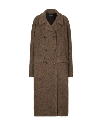 DOLCE & GABBANA DOLCE  GABBANA DOUBLE-BREASTED MID-LENGTH COAT