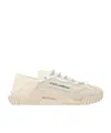 Dolce & Gabbana Round Toe Sneakers In White