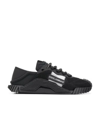 DOLCE & GABBANA DOLCE  GABBANA NS1 PATCHWORK SLIP-ON SNEAKERS