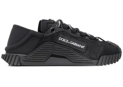 Pre-owned Dolce & Gabbana Ns1 Low Top (women's) Sneakers In Black