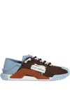 Dolce & Gabbana Ns1 Mesh-panel Sneakers In Blue