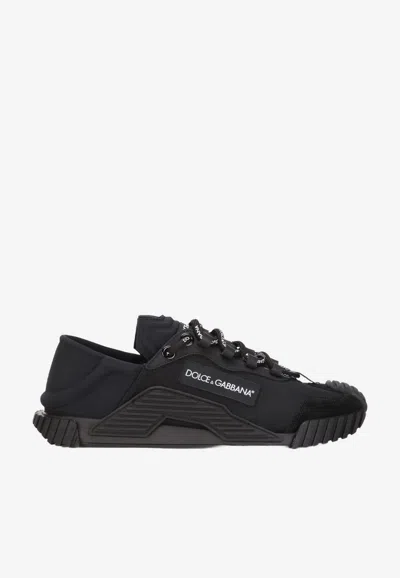 DOLCE & GABBANA NS1 SLIP-ON CANVAS SNEAKERS,CK1754 AO539 80999