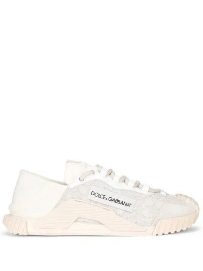 Dolce & Gabbana Ns1 Slip On Sneakers In White