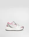 Dolce & Gabbana Mesh-panelled Chunky Sneakers In White
