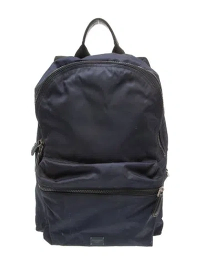 Pre-owned Dolce & Gabbana Nylon Backpack In Black