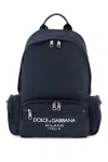 DOLCE & GABBANA NYLON BACKPACK WITH LOGO