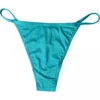 Dolce & Gabbana Nylon Bikini Bottom In Blue