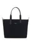 Dolce & Gabbana Structured Tote Bag With Metal Hardware And Top Handles In Black