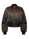 Dolce & Gabbana Nylon Canvas Jacket In Brown