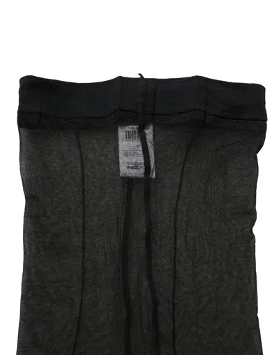Dolce & Gabbana Nylon Leggings In Black