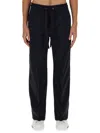 Dolce & Gabbana Nylon Pants In Blue
