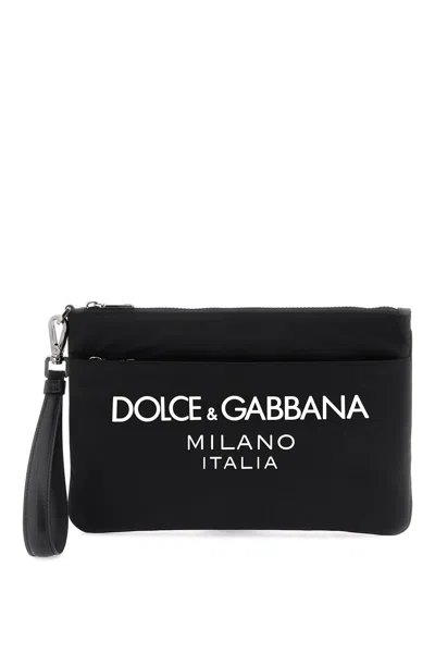 DOLCE & GABBANA DOLCE & GABBANA NYLON POUCH