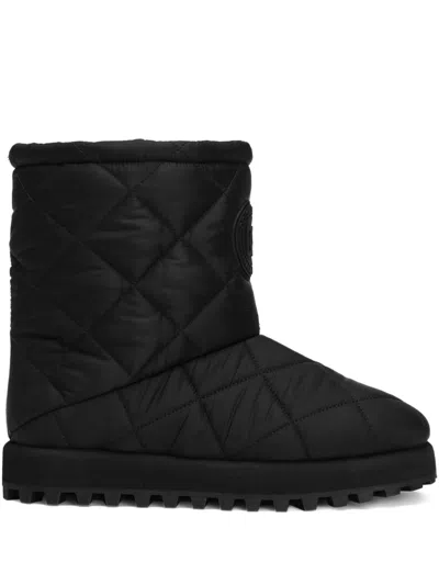 DOLCE & GABBANA DOLCE & GABBANA NYLON PUFFY BOOTS