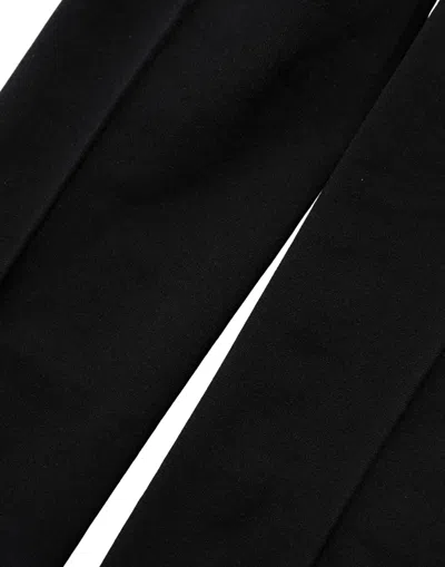 Dolce & Gabbana Nylon Sheer Tights In Black