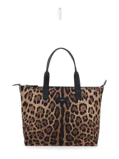 Dolce & Gabbana Nylon Shopper Bag