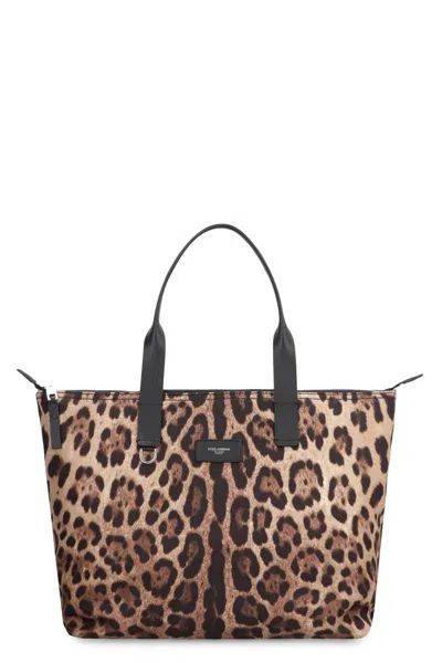 Dolce & Gabbana Nylon Shopper Bag