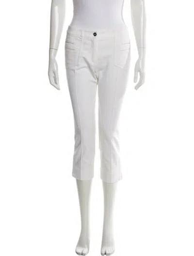 Pre-owned Dolce & Gabbana Nylon Straight Leg Pants In Blue