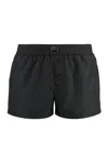 Dolce & Gabbana Men Short Swim Trunks With Tag In Black