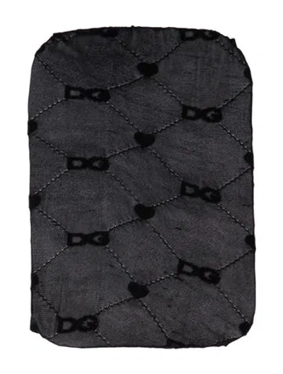 Pre-owned Dolce & Gabbana Nylon Tights W/tags W/tags In Black