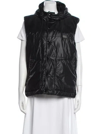 Pre-owned Dolce & Gabbana Nylon Vest In Black