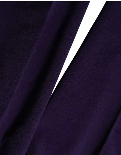 Dolce & Gabbana Nylon-elastane Knit Tights In Purple