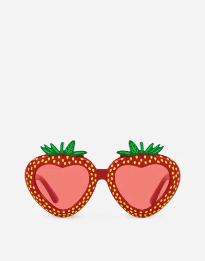 Dolce & Gabbana Occhiale Sole In Red