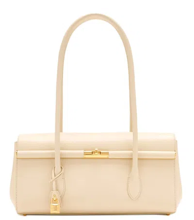 Dolce & Gabbana Off White Marlene Large Shoulder Bag