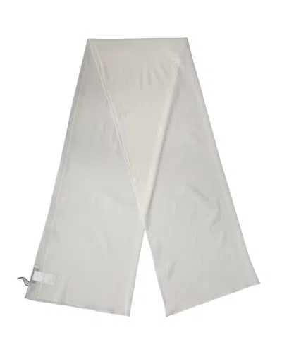 Dolce & Gabbana Off White Silk Neck Wrap Shawl Stole 200cm X 64cm Scarf
