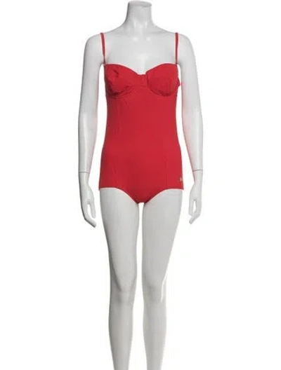 Pre-owned Dolce & Gabbana One-piece In Red