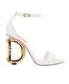 Dolce & Gabbana Open-toe Buckle-fastening Sandals In White
