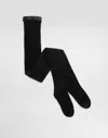 Dolce & Gabbana Tripack Stretch Nylon Socks In Black