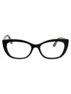 Dolce & Gabbana Geometric Plano Mirror In 3299 Black On Leo Brown