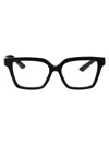 Dolce & Gabbana Black Acetate Glasses In 501 Black