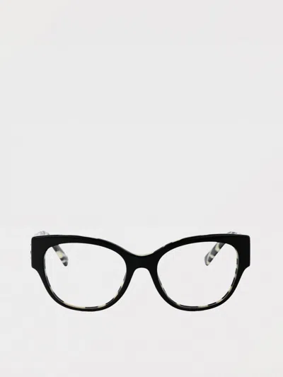 Dolce & Gabbana Black On Zebra Acetate Optical Glasses