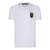 Dolce & Gabbana Optical White Cotton T-shirts And Polos In White