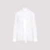 Dolce & Gabbana White Silk Chiffon Shirt In White