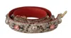 Dolce & Gabbana Opulent Python Leather Bag Strap In Women's Beige