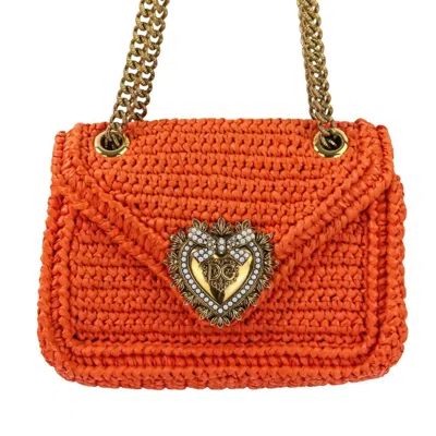 Pre-owned Dolce & Gabbana Orange Shoulder Bag ()