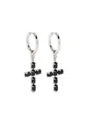Dolce & Gabbana Creole Earrings In Nero
