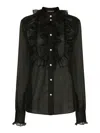 Dolce & Gabbana Blouse In Black