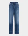 Dolce & Gabbana Orta Straight-leg Jeans In Blue
