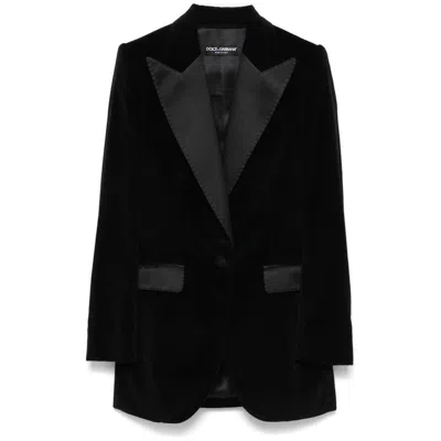Dolce & Gabbana Outerwears In Black