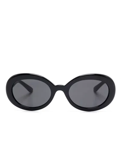 Dolce & Gabbana Kids' Oval-frame Sunglasses In Black