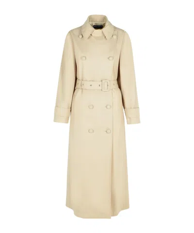 DOLCE & GABBANA DOLCE  GABBANA DOUBLE-BREASTED BELTED COAT