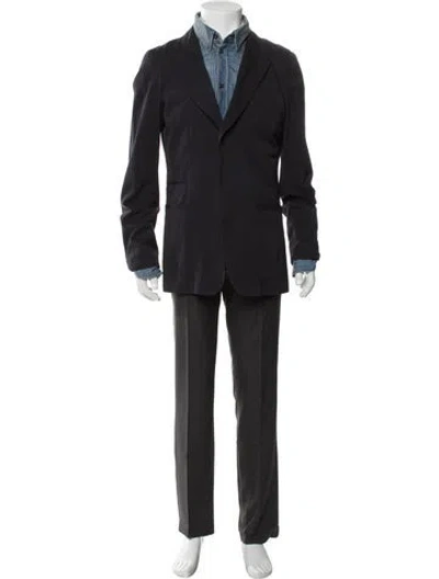 Pre-owned Dolce & Gabbana Overcoat In Blue