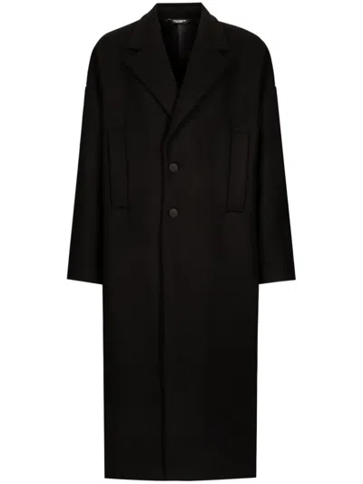 DOLCE & GABBANA OVERSIZE SINGLE-BREASTED COAT