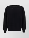 Dolce & Gabbana Oversize Textured Wool Crew-neck Sweater