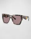 Dolce & Gabbana Oversized Acetate Cat-eye Sunglasses